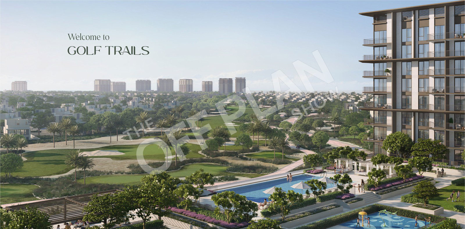 Map showing where Emaar South is